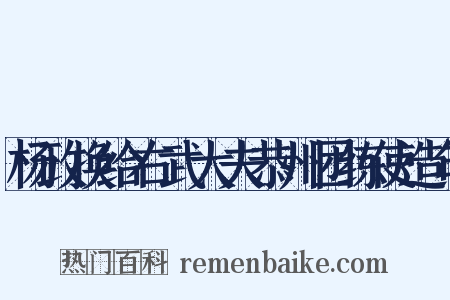 杨政换给右武大夫恭州团练使造句是什么意思的图片